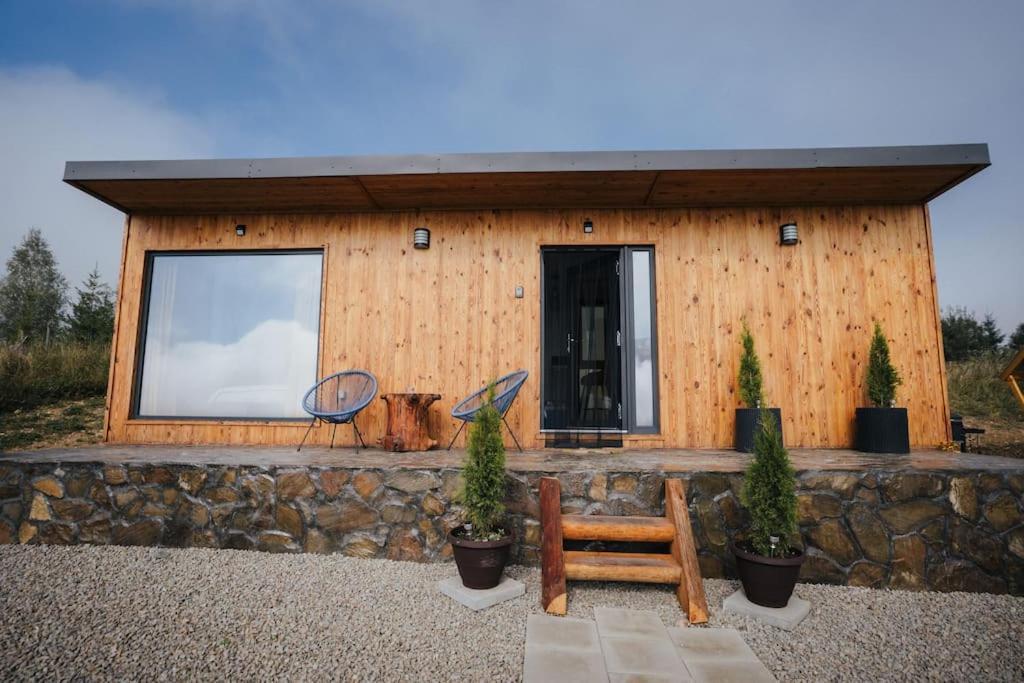 Cozy Cube - Tiny House Villa Saru Dornei Bagian luar foto